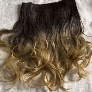 18 inch synthetic hair halo